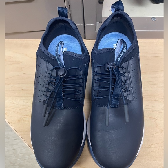 Navy clove shoes size 9 - Picture 2 of 4